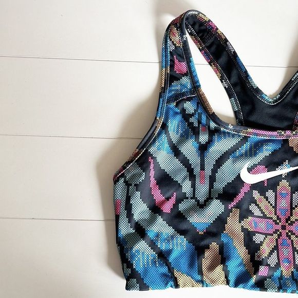 Nike Printed Racerback Bra - Picture 3 of 10